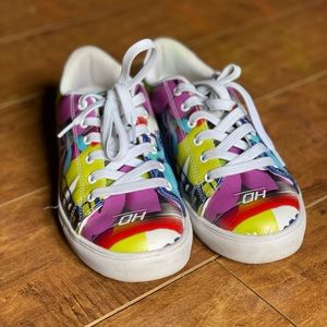 HEED NYC women’s magnum WSK VEGAN LEATHER designer shoes US 8 almost new